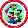 Super mario bros – piatto piano microwave
