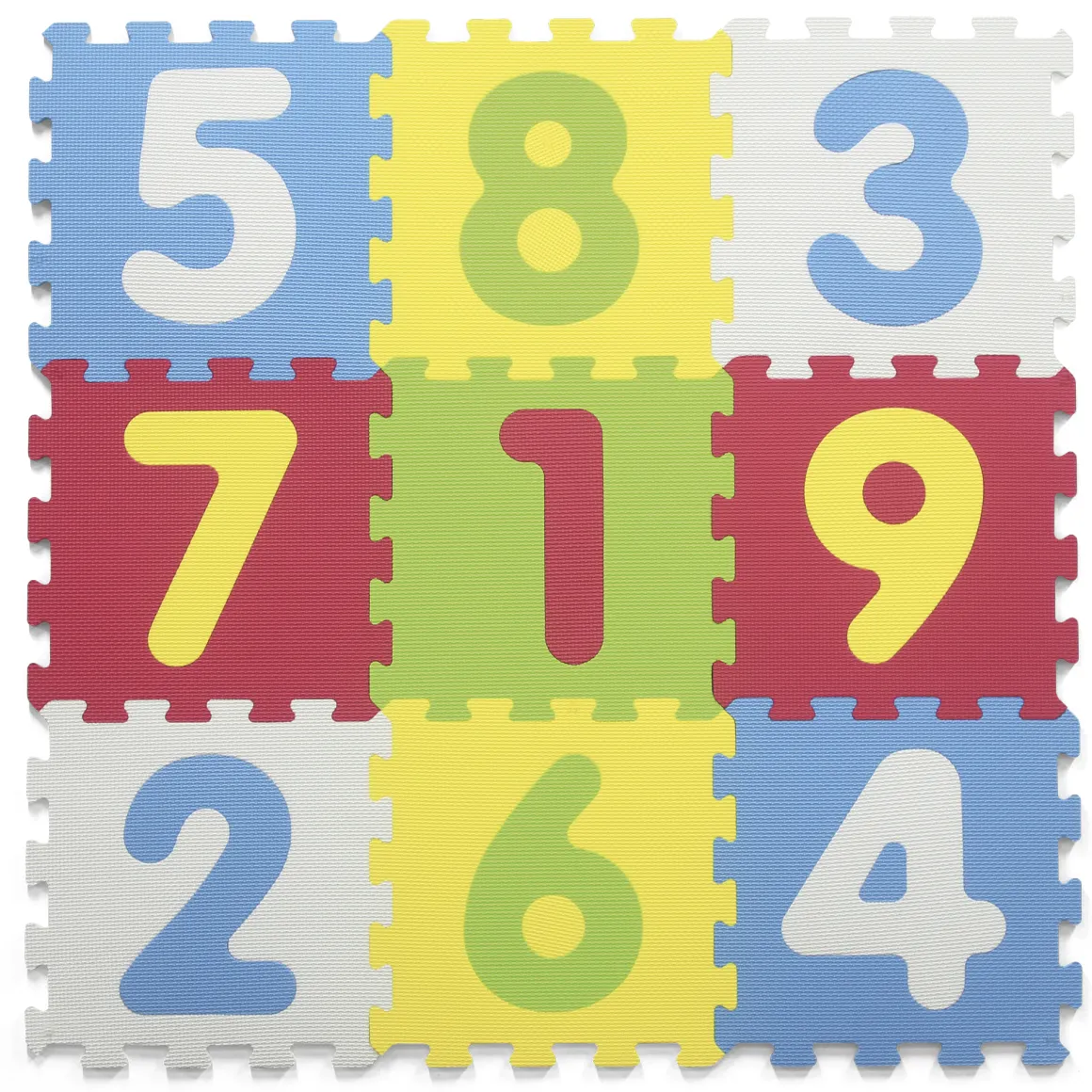 Tappeto puzzle numeri 9pz