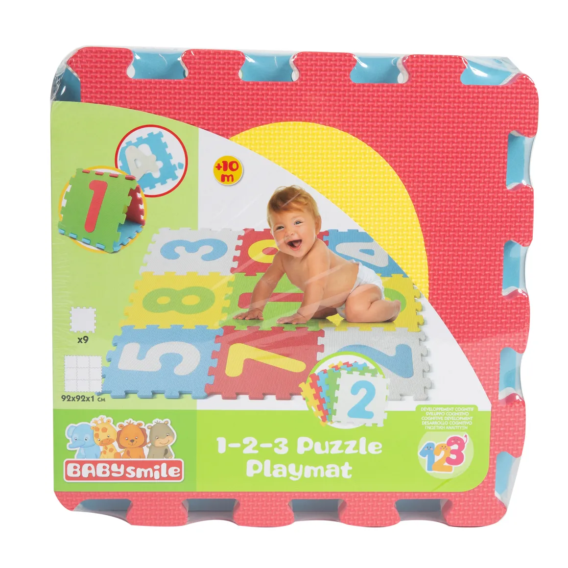 Tappeto puzzle numeri 9pz