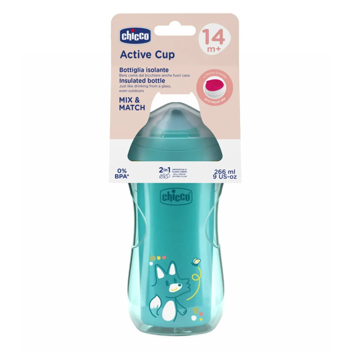 Tazza active 14m+ azzurra – chicco
