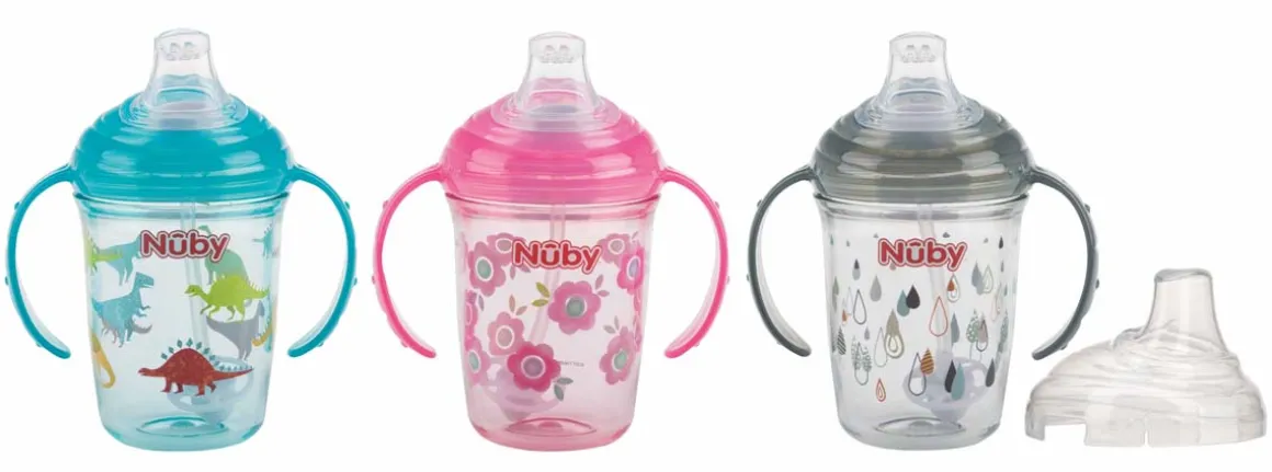 Tazza in tritan™ con beccuccio morbido no-spill – 240ml – 6m+