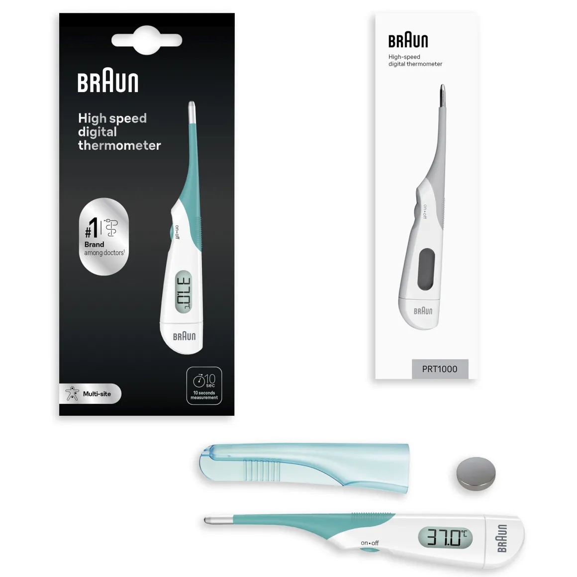 Termometro digitale prt1000 – braun