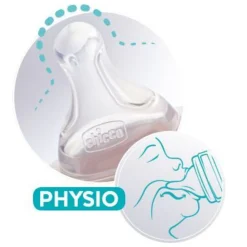 Tettarella physio – silicone 0m+ flusso lento 2pz