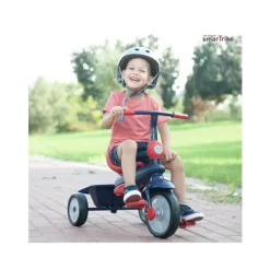 Tiriciclo 4 in 1 vanilla rosso e blu navy – smart trike