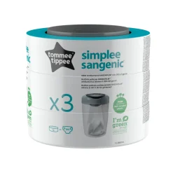Tommee tippee ricariche simplee sangenic 3 pezzi