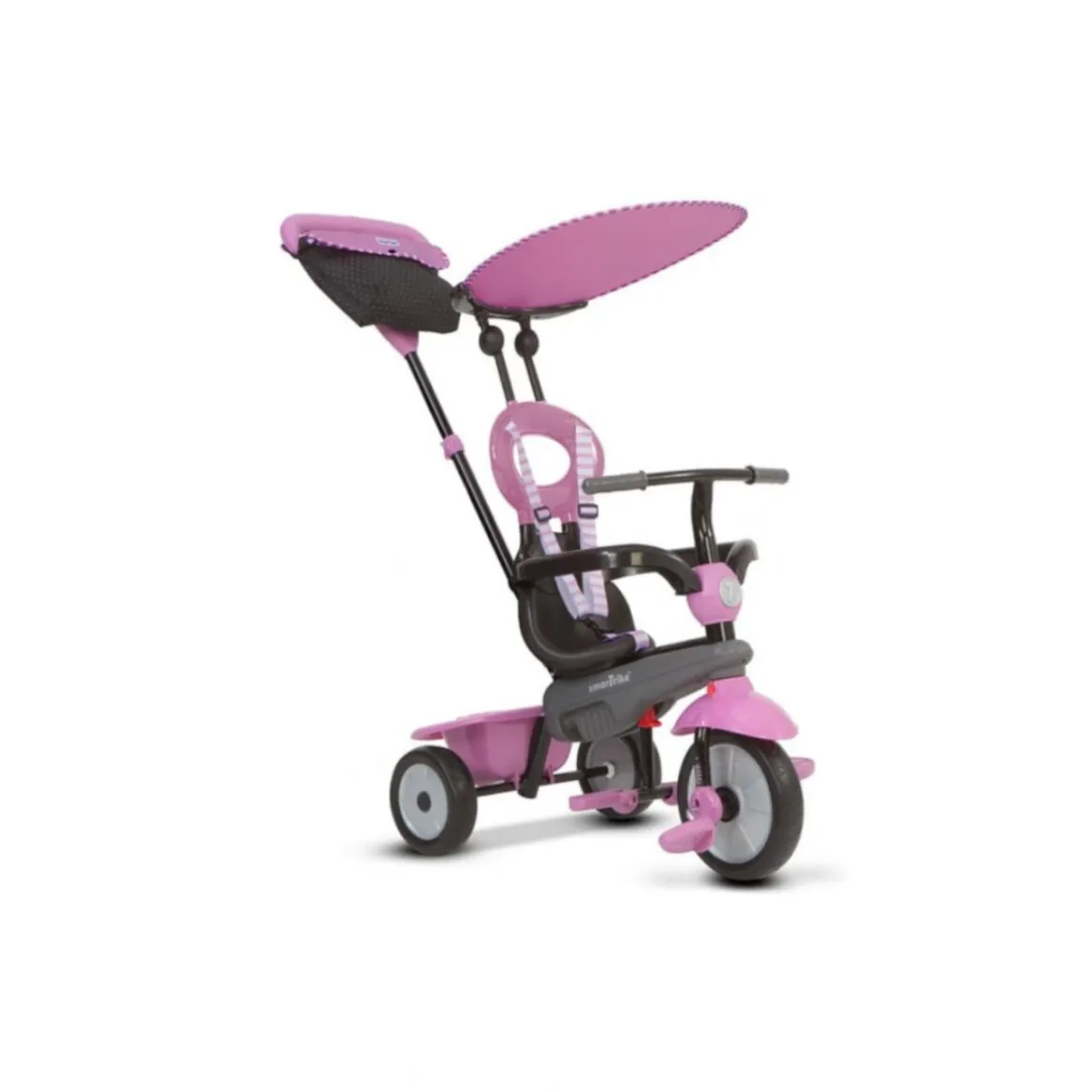Triciclo 4 in 1 vanilla rosa – smart trike