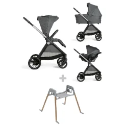 Trio bellagio flexi kory plus black satin+ stand lullaglide