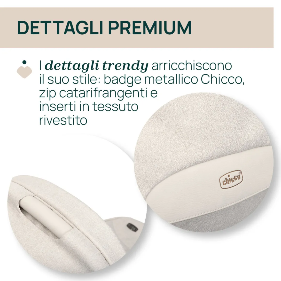 Trio mysa flexi first seat recline (con lullaglide) – chicco