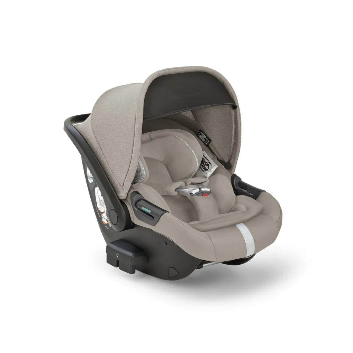 Trio system4 electa darwin recline – battery beige + telaio iridio black – inglesina