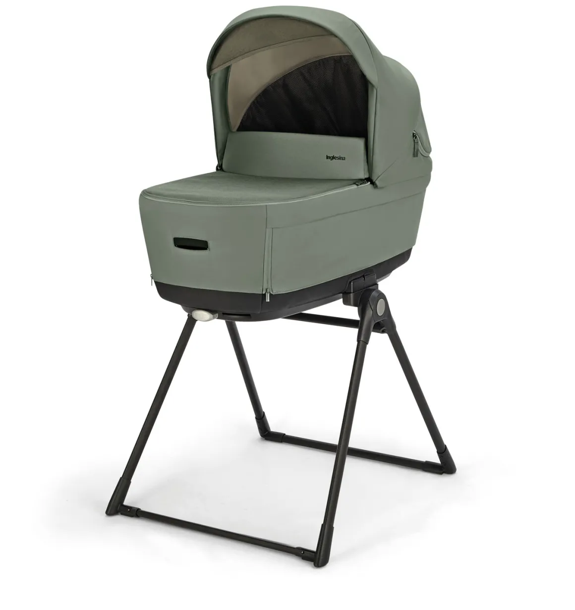 Trio system4 electa darwin recline – murray green + telaio total black – inglesina