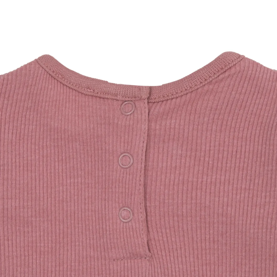 T-shirt manica lunga bimba rosa antico