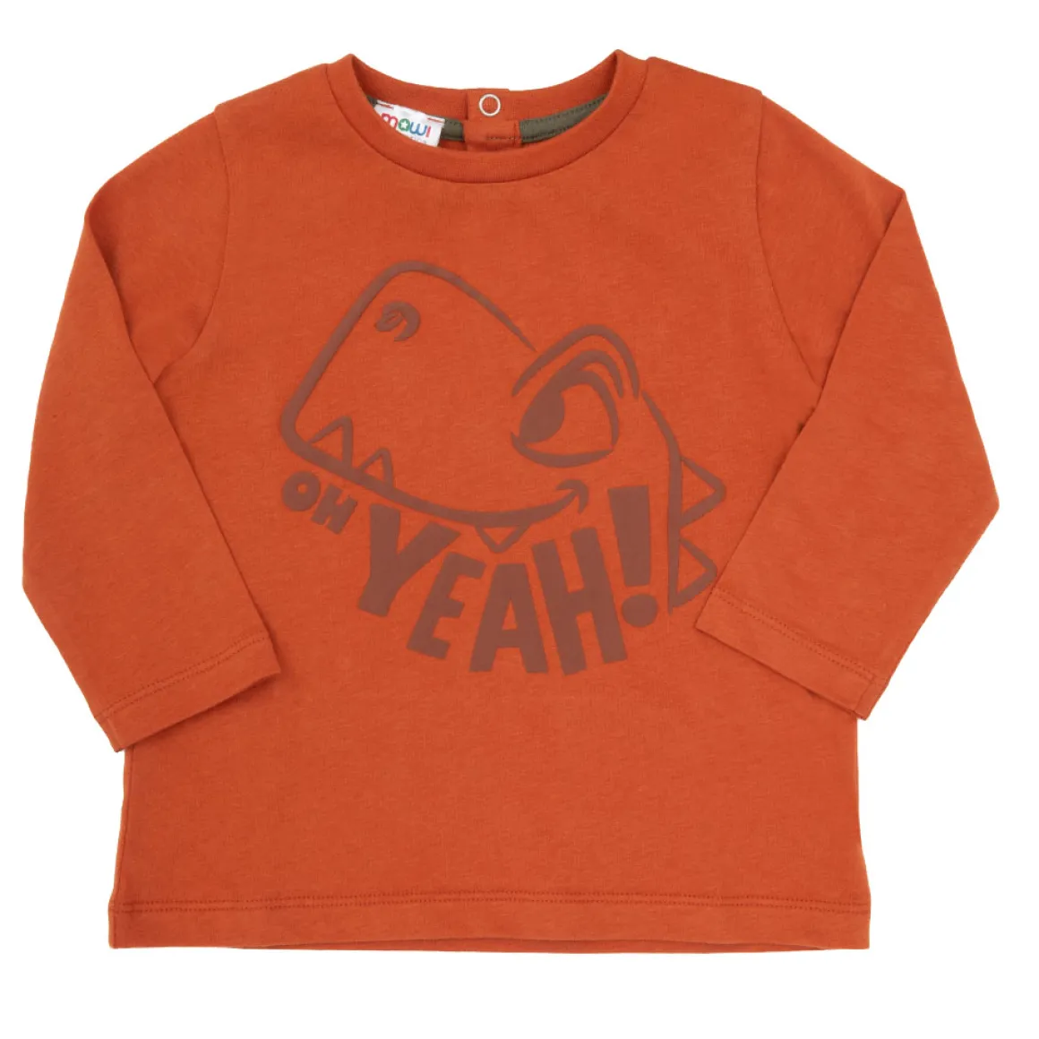 T-shirt manica lunga bimbo terra stampata