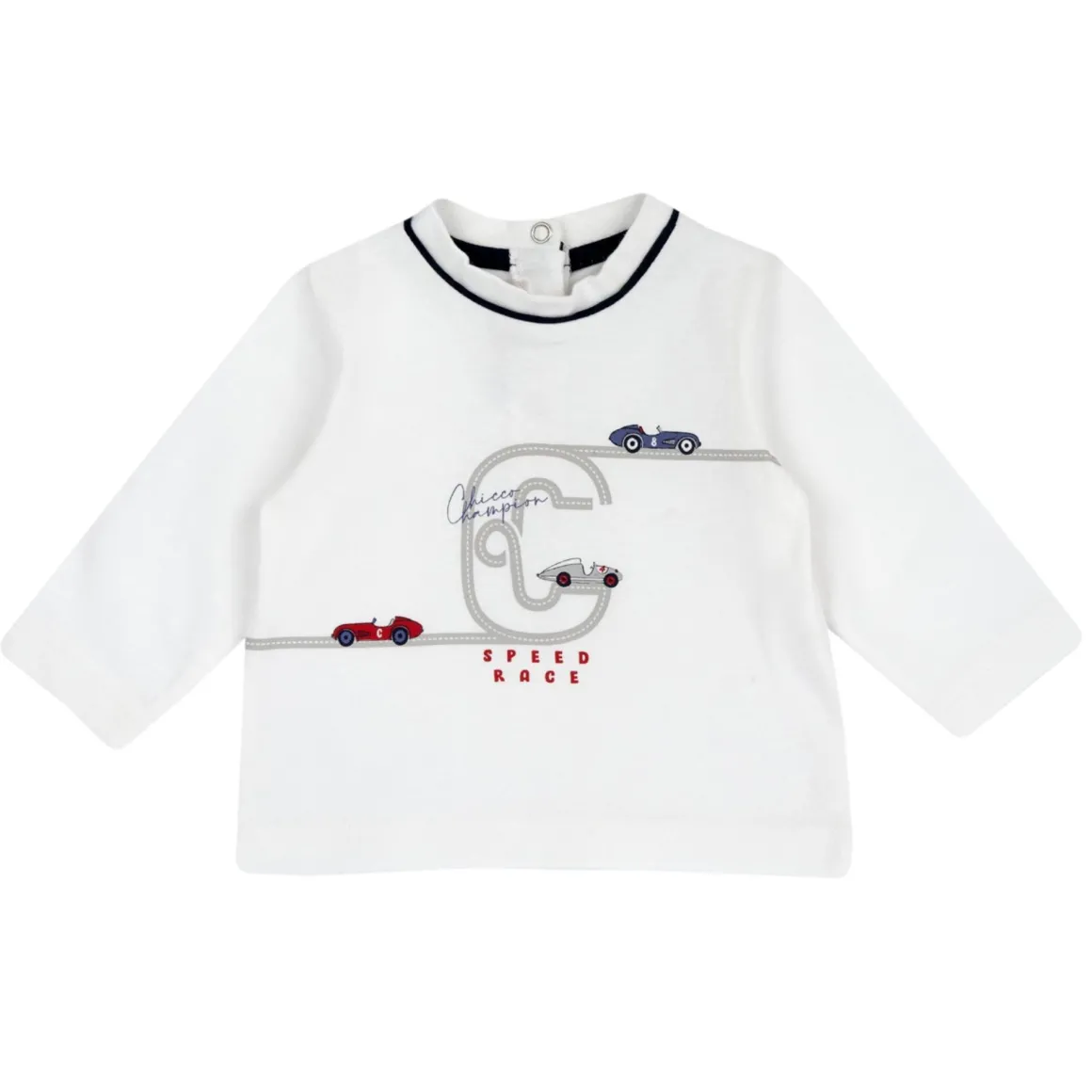 T.shirt m/l panna con c e macchine – chicco