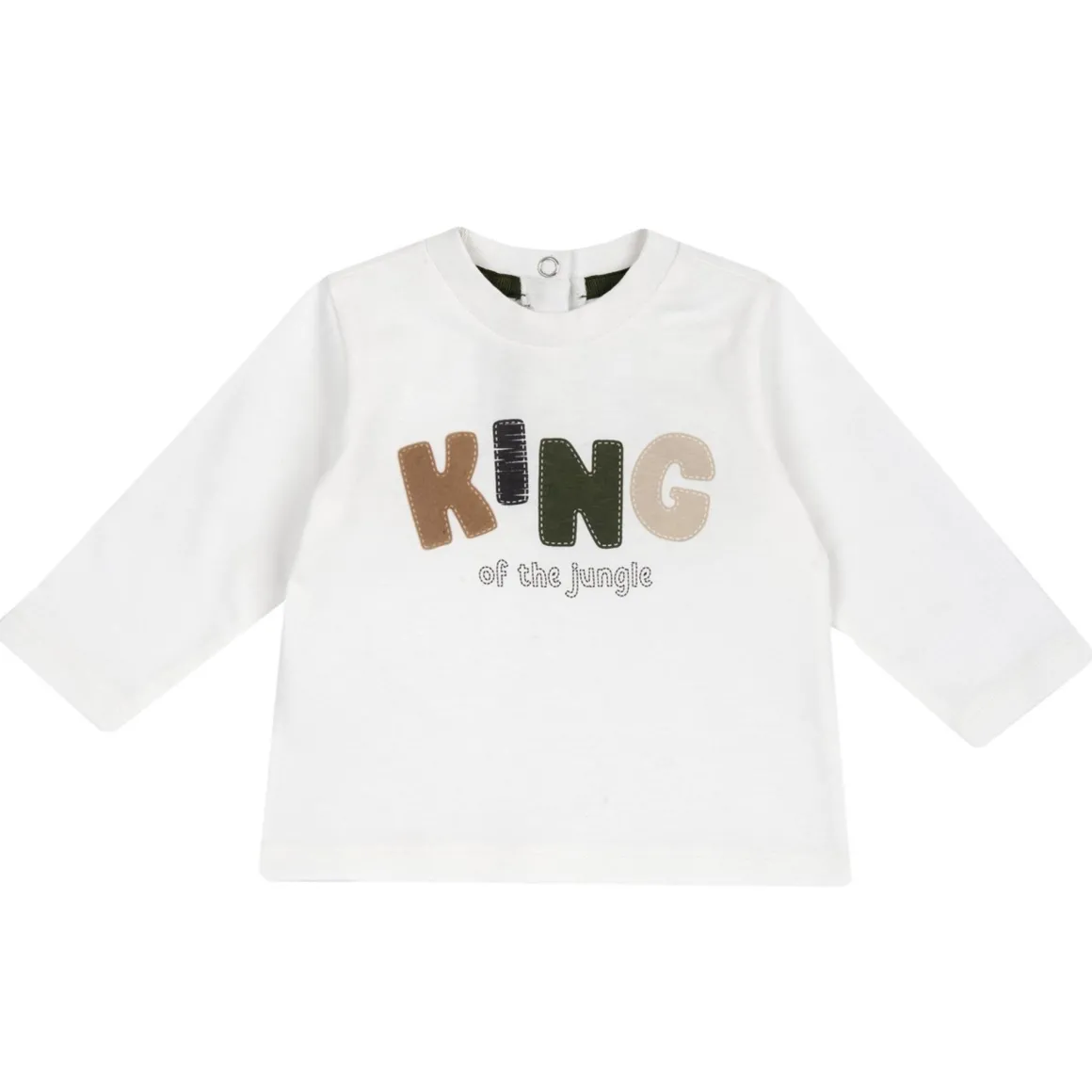 T.shirt scritta king – chicco