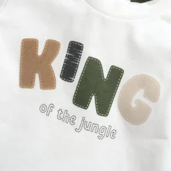 T.shirt scritta king – chicco