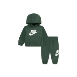 Tuta da jogging nike sportswear nkn club fleece set (2 pezzi), per neonati, con cappuccio – nike