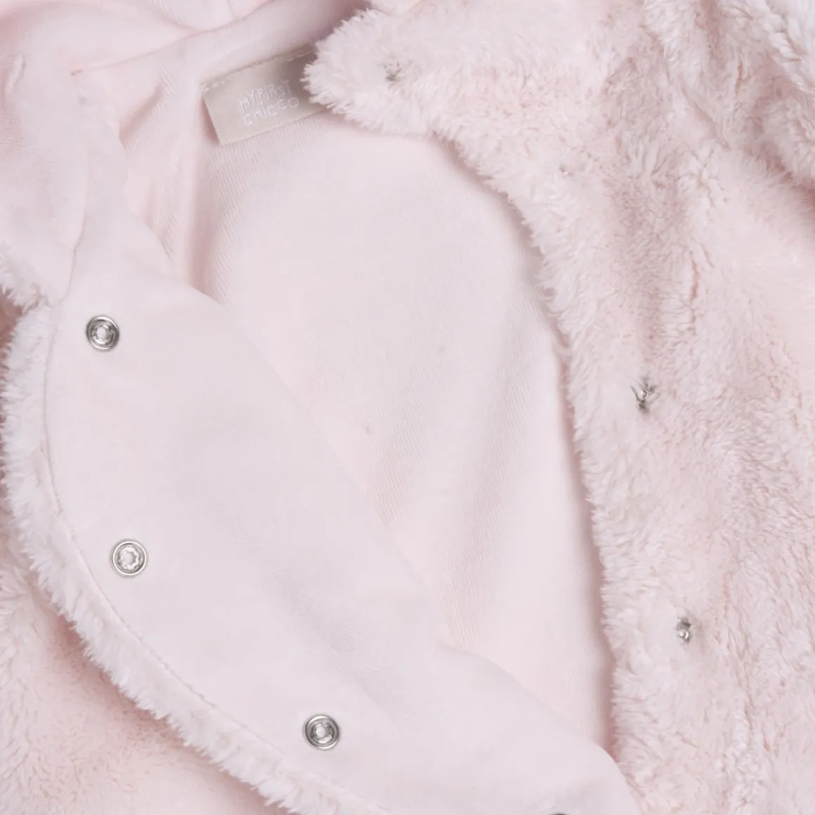 Tutina aperta davanti con cappuccio – chicco