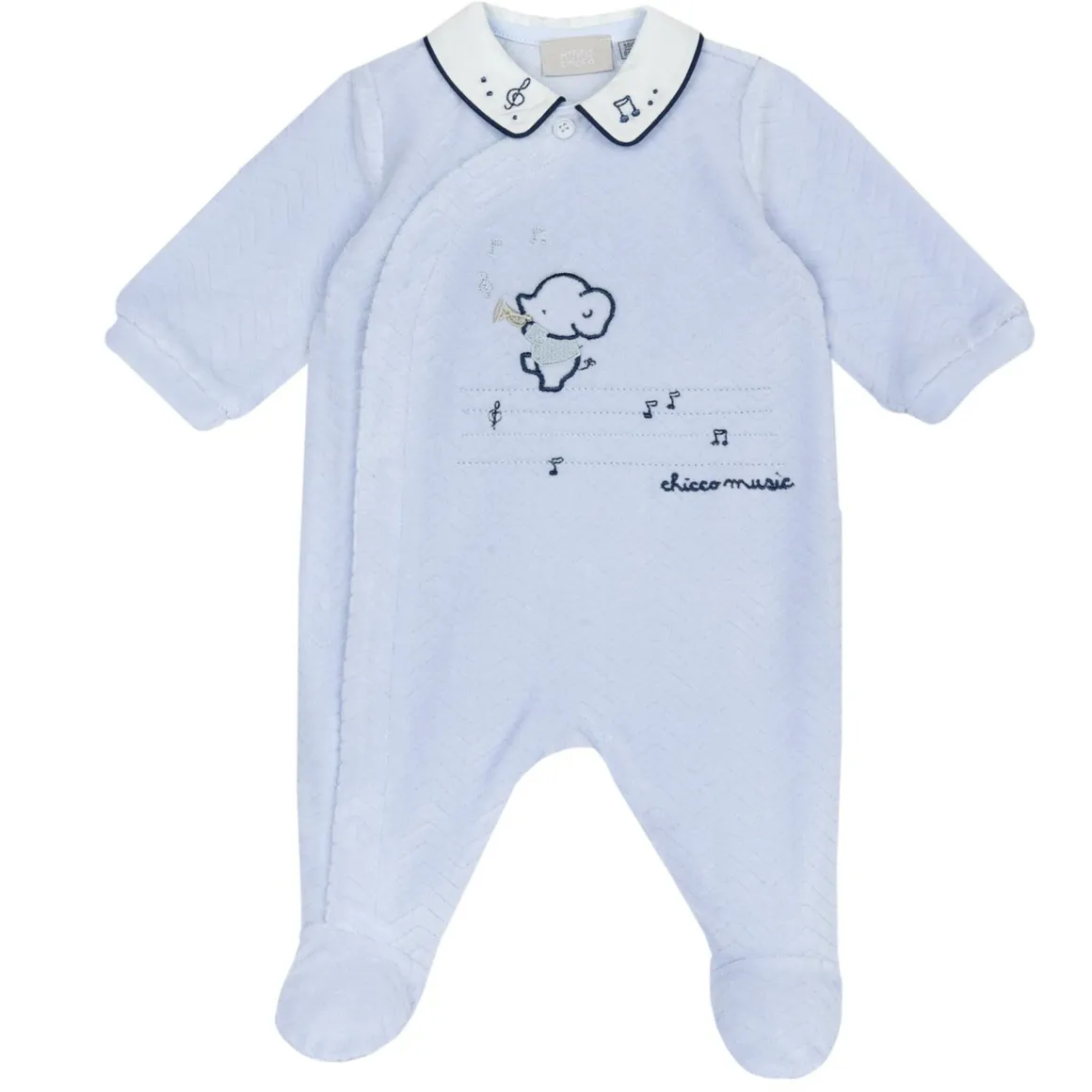 Tutina aperta davanti con elefantino – chicco