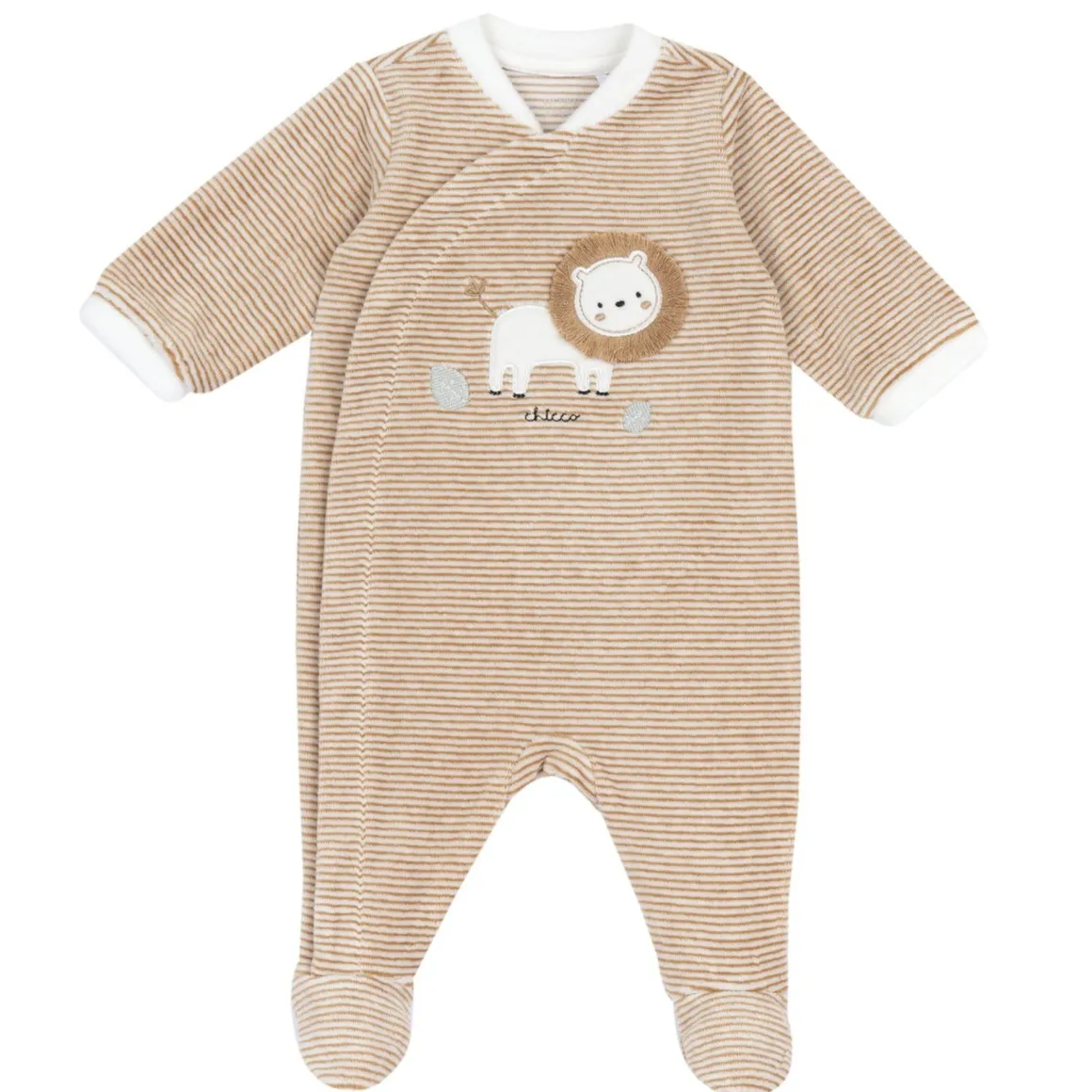 Tutina aperta davanti con leoncino centrale – chicco