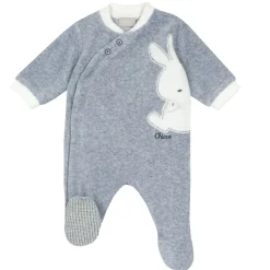 Tutina aperta davanti con coniglio laterale – chicco