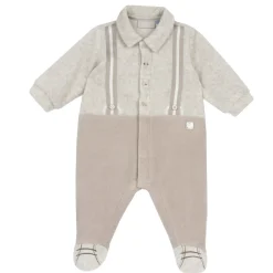 Tutina aperta davanti in ciniglia – chicco