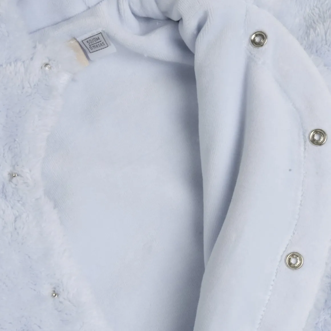 Tutina aperta davanti pellicciotto – chicco