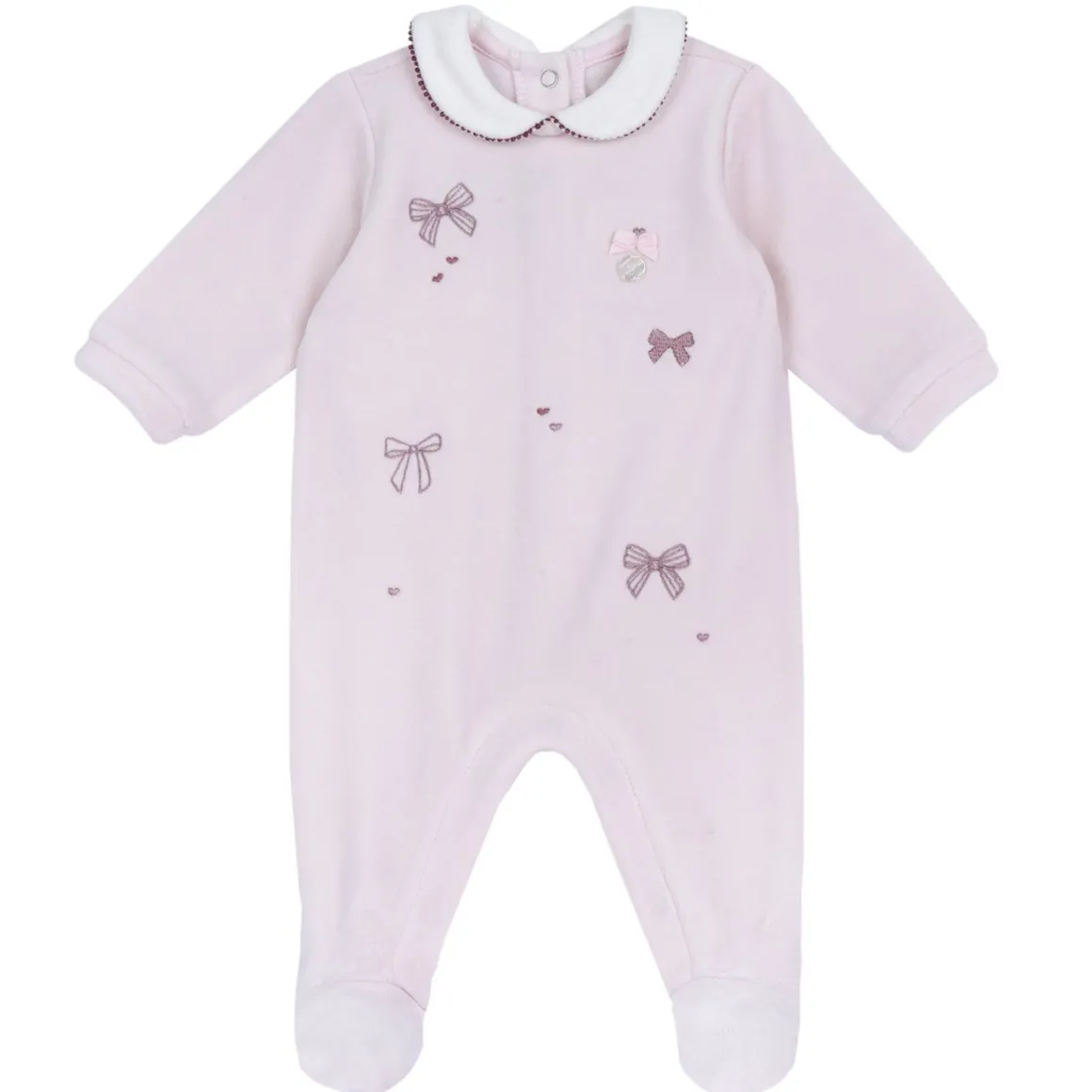 Tutina aperta entrogamba all over fiocchetti – chicco