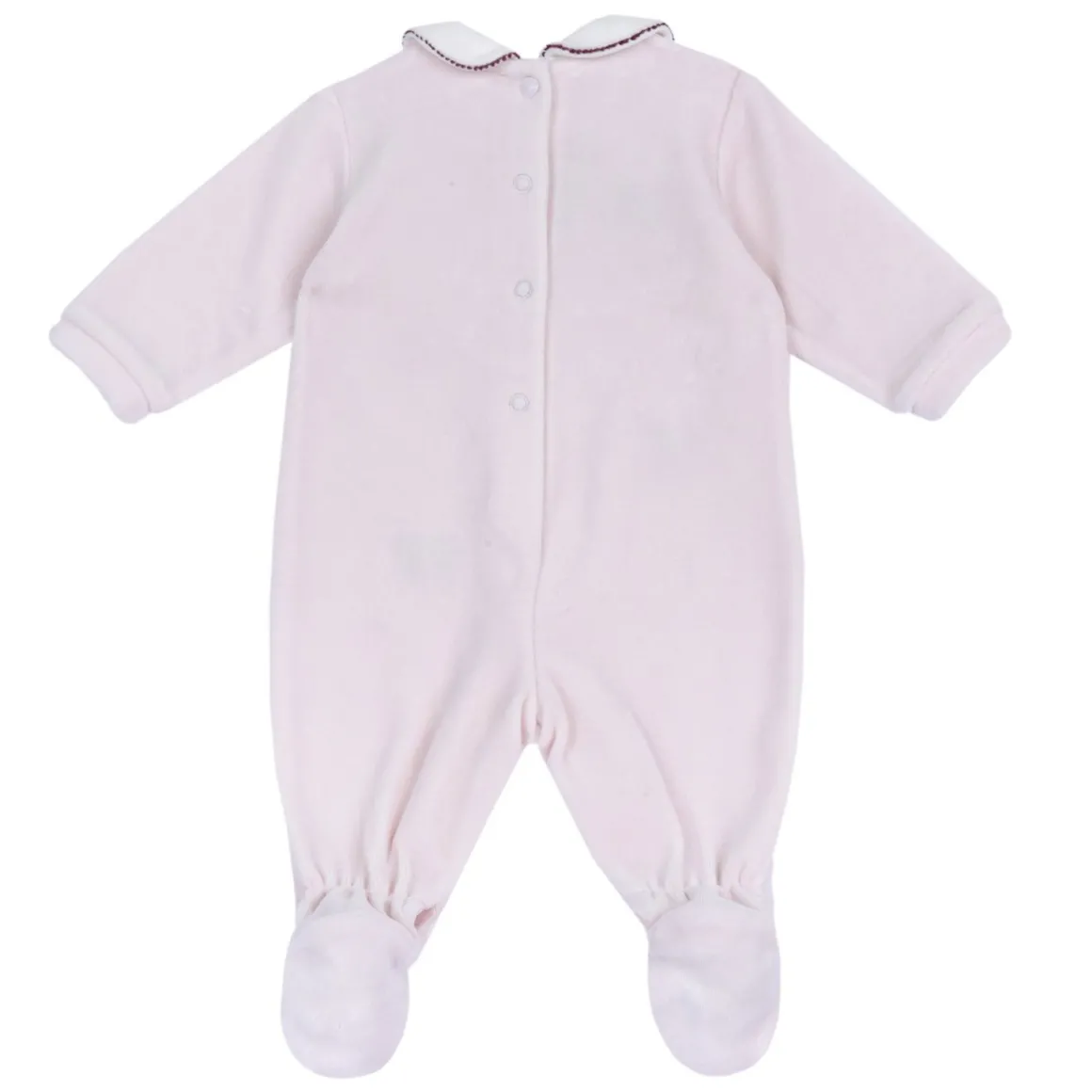 Tutina aperta entrogamba all over fiocchetti – chicco