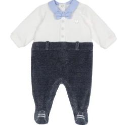 Tutina aperta entrogamba con papillon – chicco