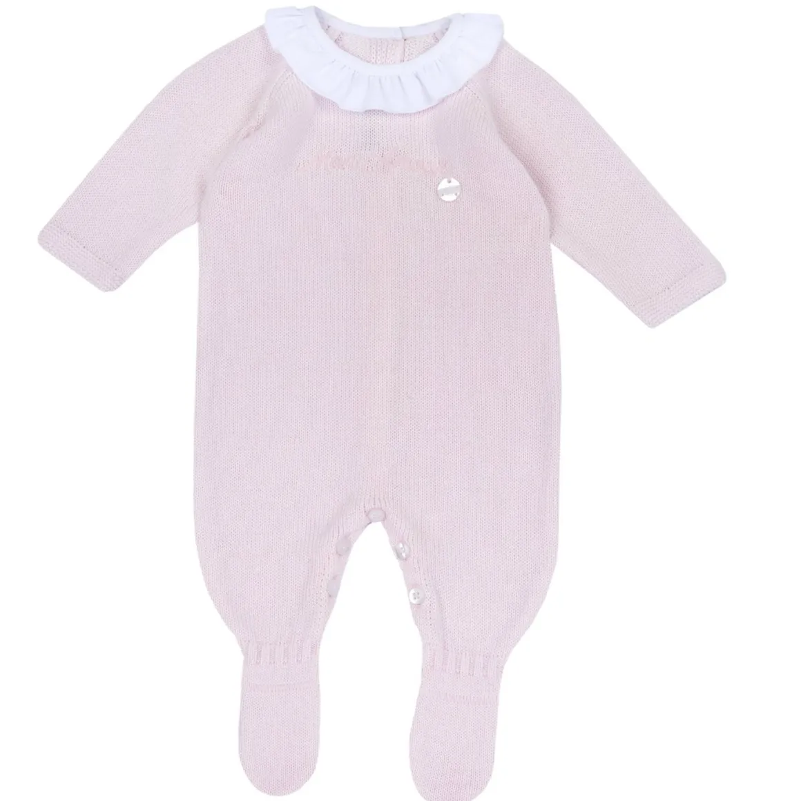 Tutina aperta entrogamba con scritta mon amour – chicco