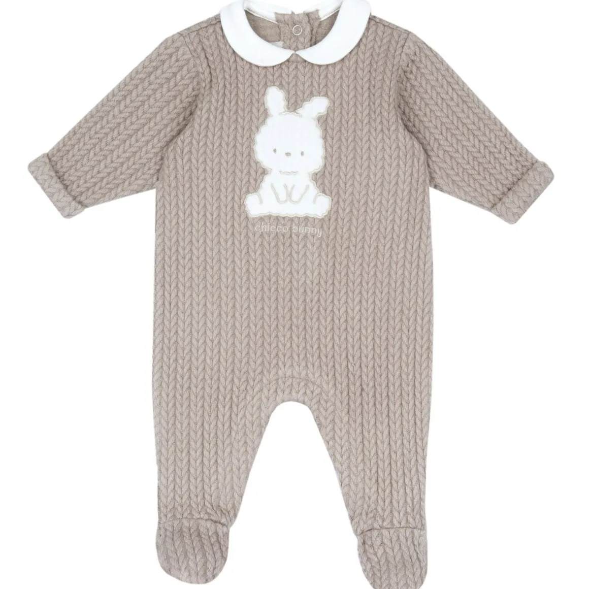 Tutina aperta entrogamba con coniglietto – chicco