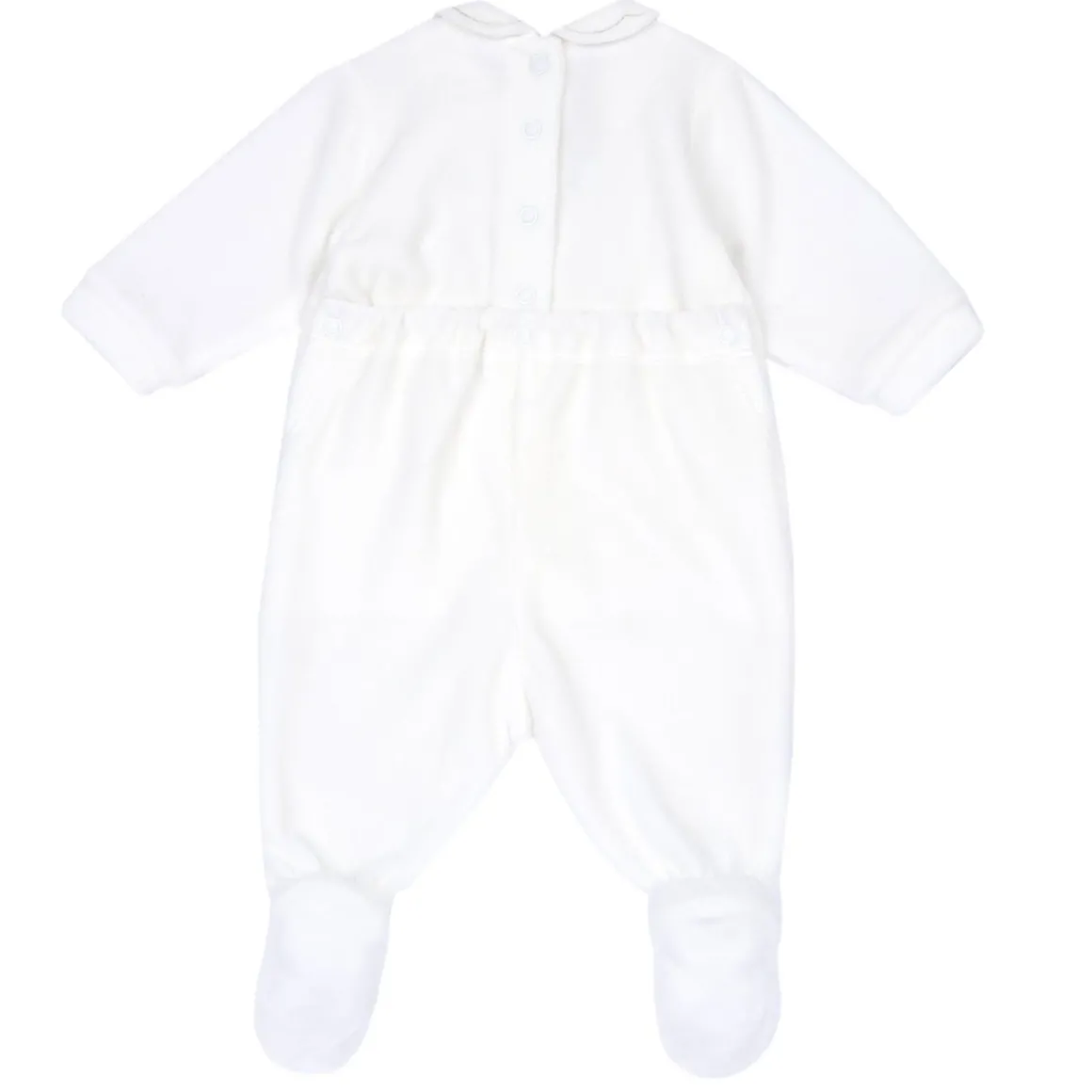 Tutina con apertura patello cigno con pelo – chicco