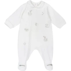 Tutina con apertura patello con piccoli cigni – chicco