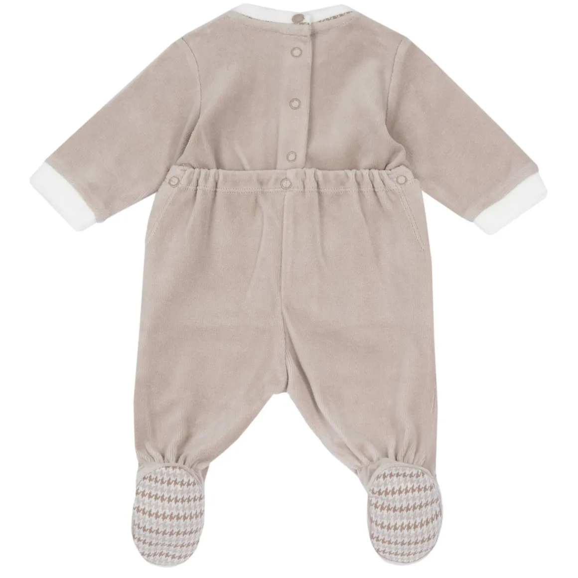 Tutina con apertura patello con orsetto – chicco