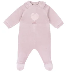 Tutina con apertura patello con cuoricino – chicco