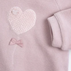 Tutina con apertura patello con cuoricino – chicco