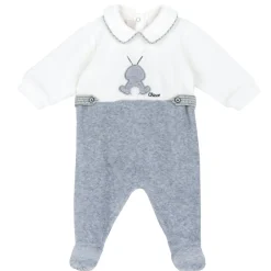 Tutina con apertura patello con coniglietto – chicco