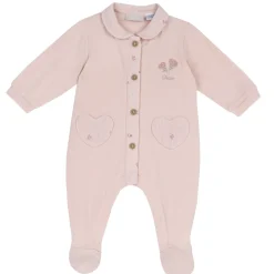 Tutina in cotone, ideale per primavera e autunno, con apertura frontale ed entrogamba