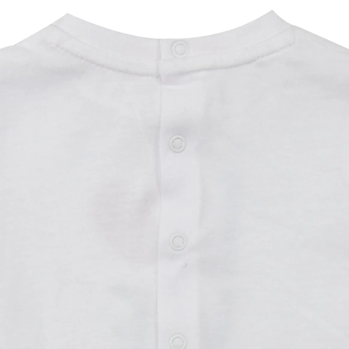 Tutina unisex bianca semplice