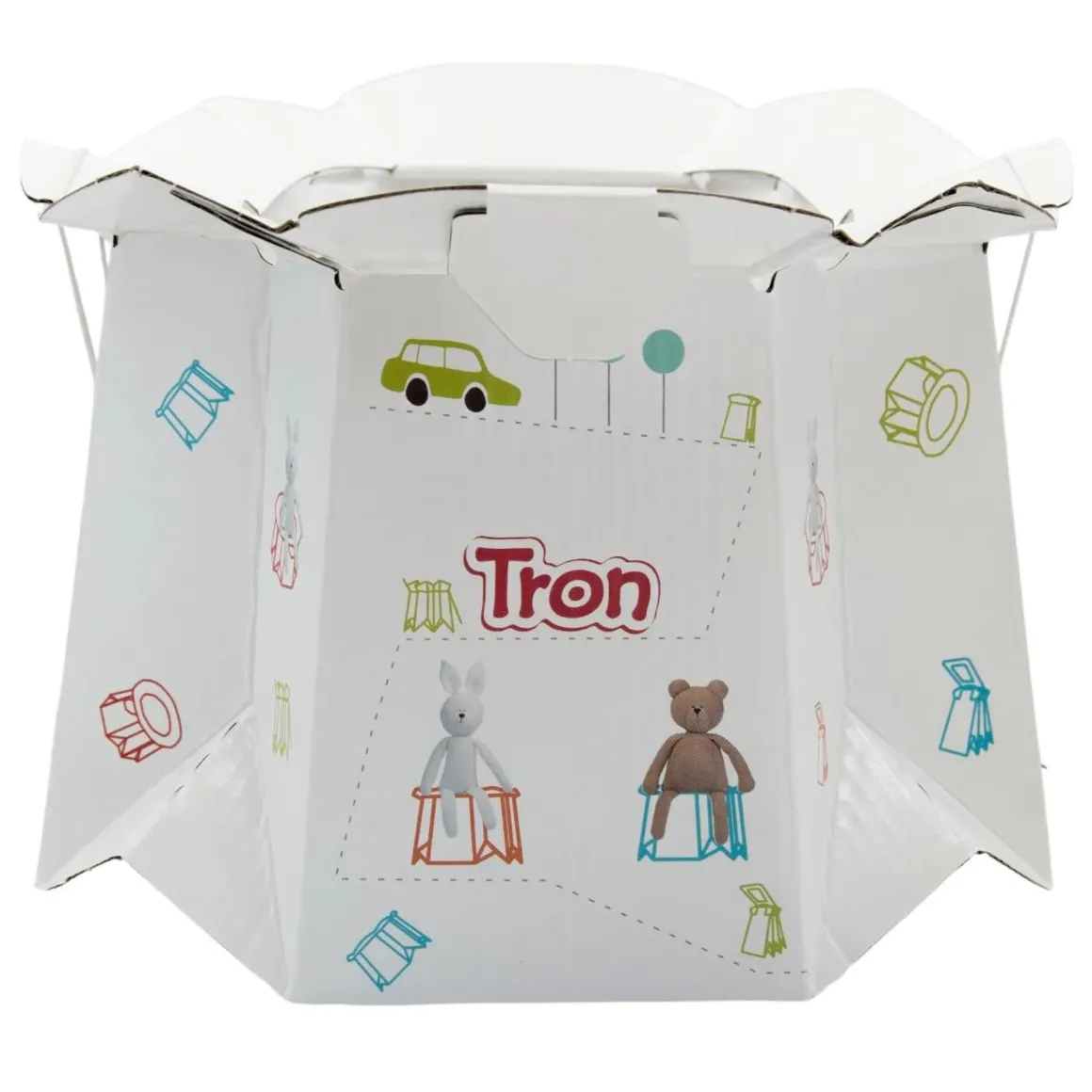 Vasino da viaggio usa e getta monouso biodegradabile per bambini – tron