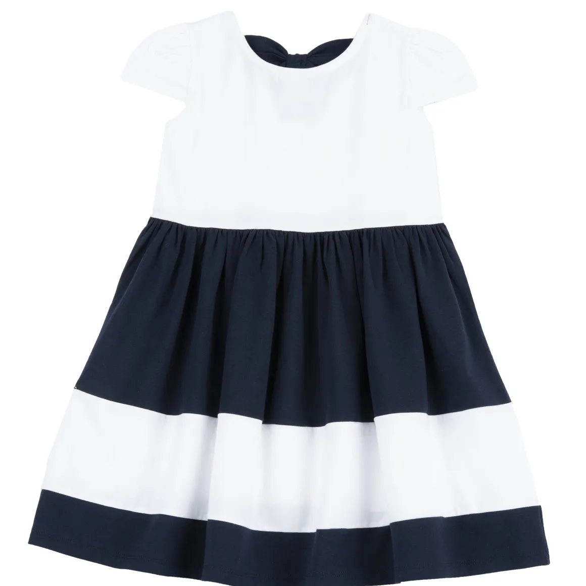 Vestito a maniche corte elegante, in cotone