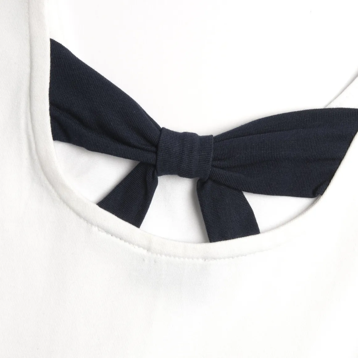 Vestito a maniche corte elegante, in cotone