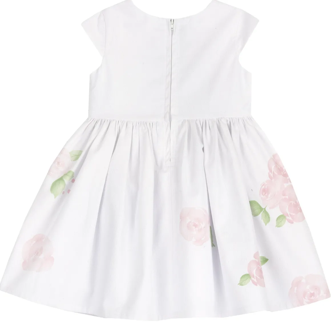 Vestito a maniche corte elegante, in cotone