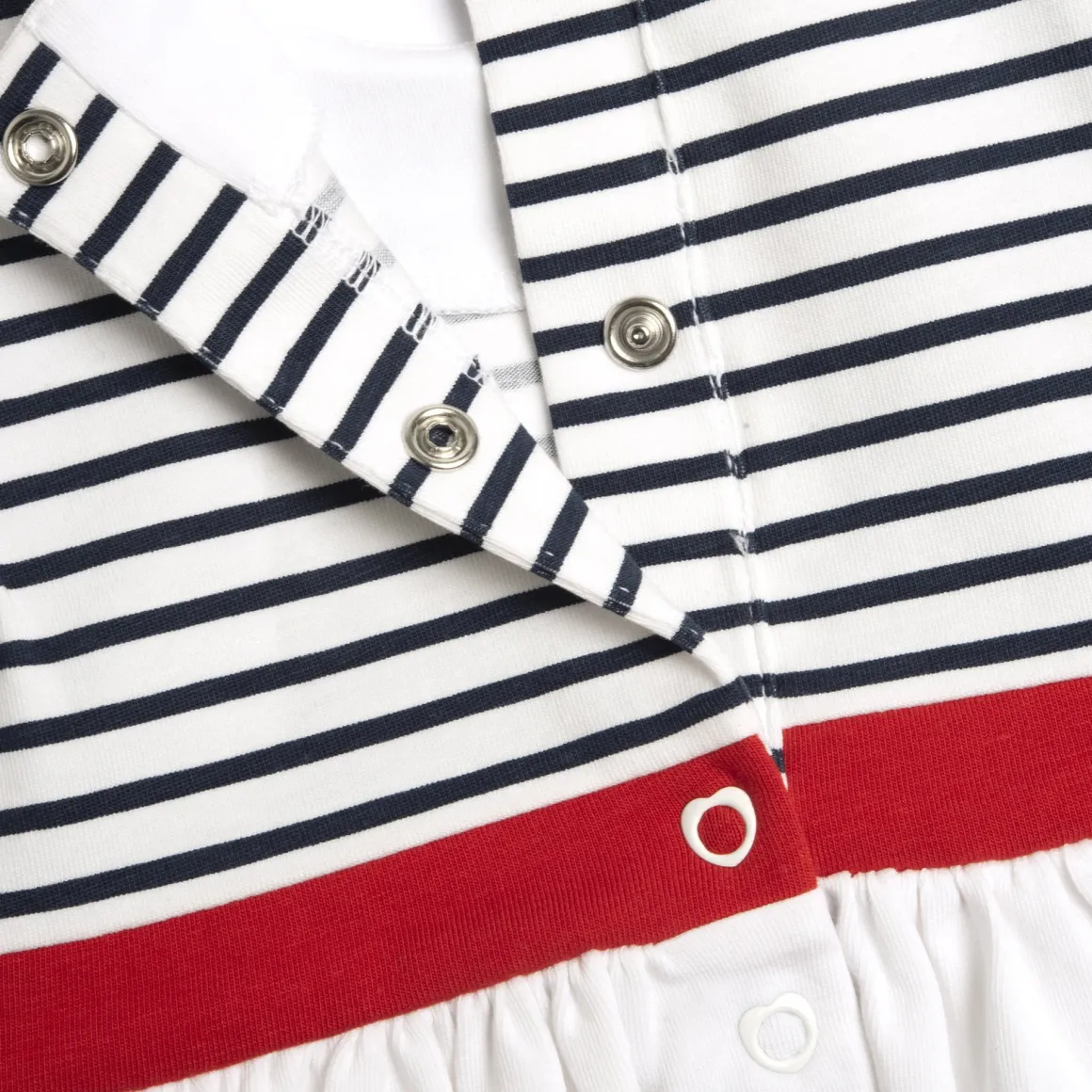 Vestito a maniche corte elegante, in cotone