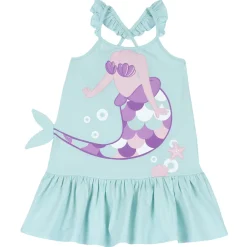 Vestito senza maniche, ideale per il mare